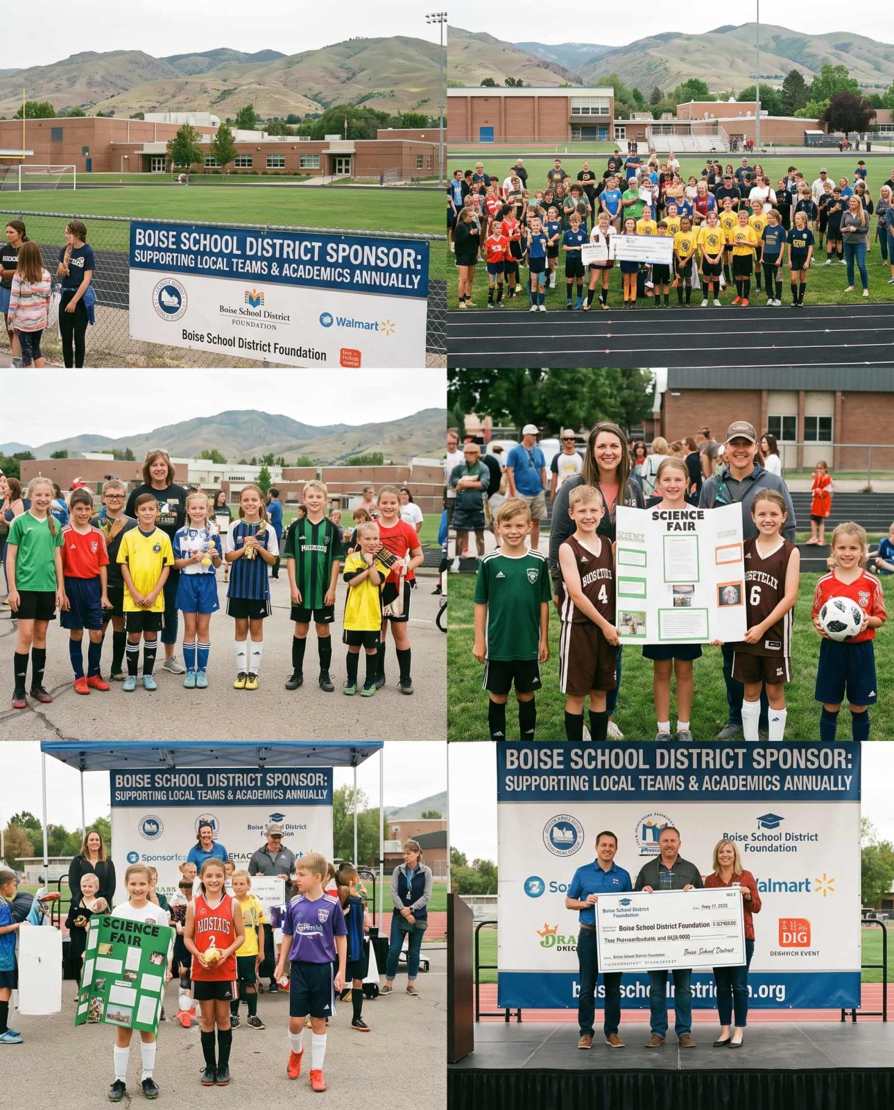 Sponsoring local schools